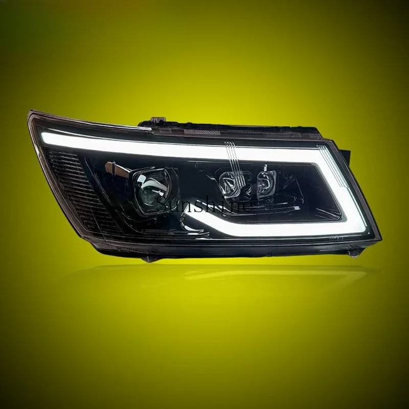 

Dedicated to the headlight assembly modification of dynamic LED daytime running lights and running water turn signals