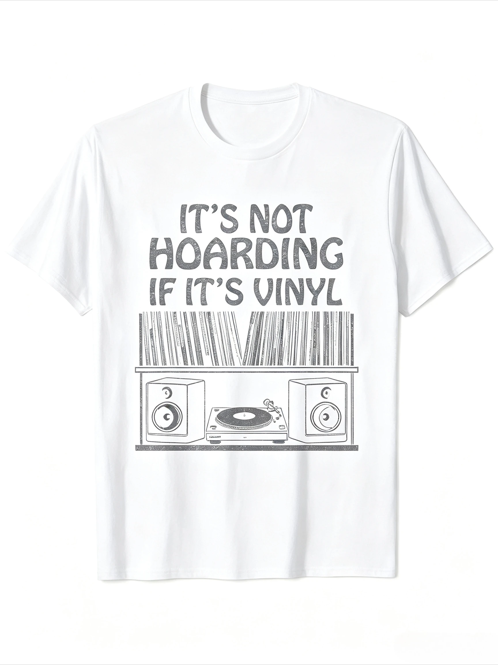 Men Women Retro Vinyl Turntabl - Collectible Vintage T Shirts 评论和价格