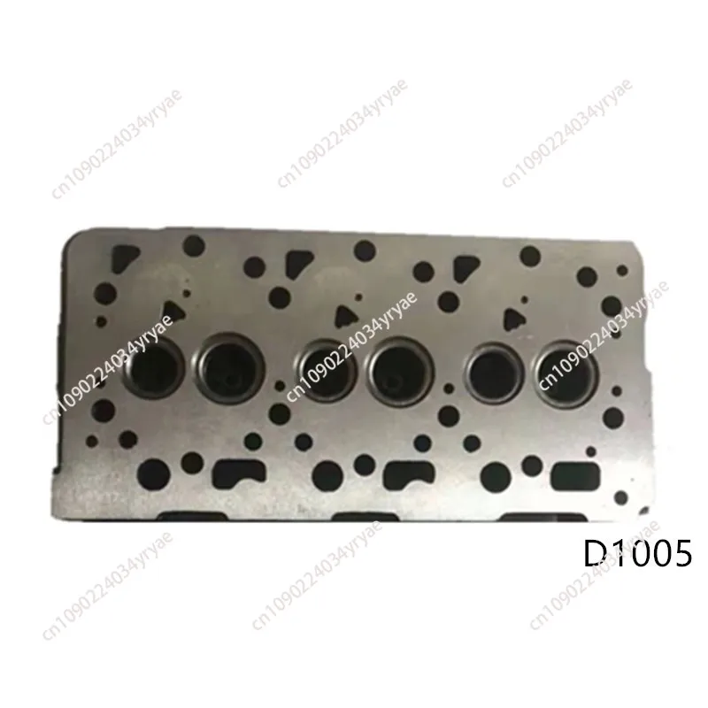 Auto parts suitable for Kubota engine cylinder head D1005 three-cylinder cast iron D1005