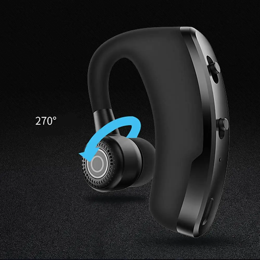 New V9 Wireless Bluetooth 5.0 Headset Hands-free Noise Reduction Sweatproof Sports Earphones With Microphone for Car Driving