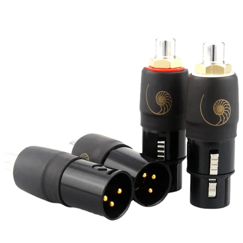 CARDAS RCA To XLR Plug Rhodium Plated XLR Balanced Plug Connector