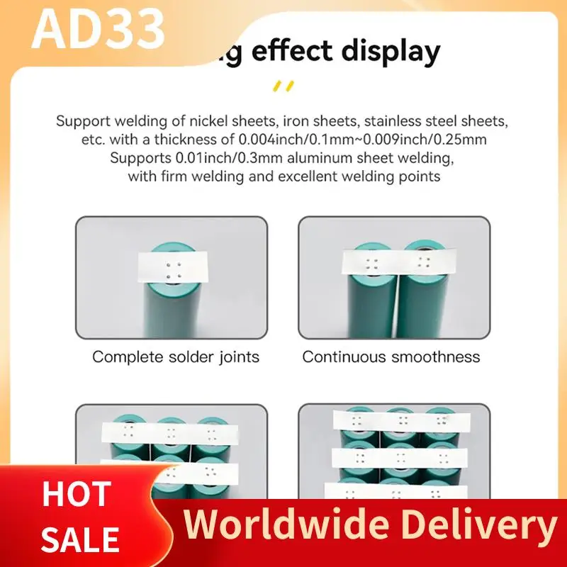 

Top Deals CP01 Handheld Small Spot Welding Machine DIY Full Set Of Accessories 18650 Lithium Battery Mini Spot Welding Machine