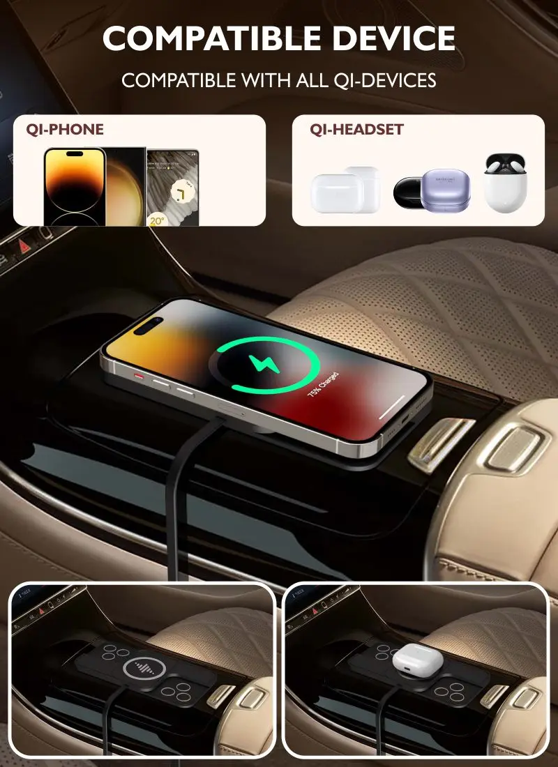 Tappetino Ricarica Wireless Spigen - Per Tesla Model Y E Model 3