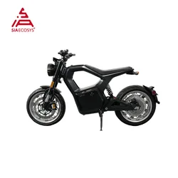 SiAECOSYS 72V 120KPH motocicletta elettrica MT con telaio integralmente formato in alluminio pressofuso ad alta potenza con batteria agli ioni di litio da 4Kwh