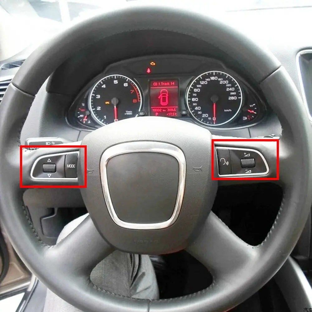 Steering Wheel Voice Volume Control Switch MFSW Control Switch For  Q5 Q7 A3 A4 A5 A8L A7 A6 LHD