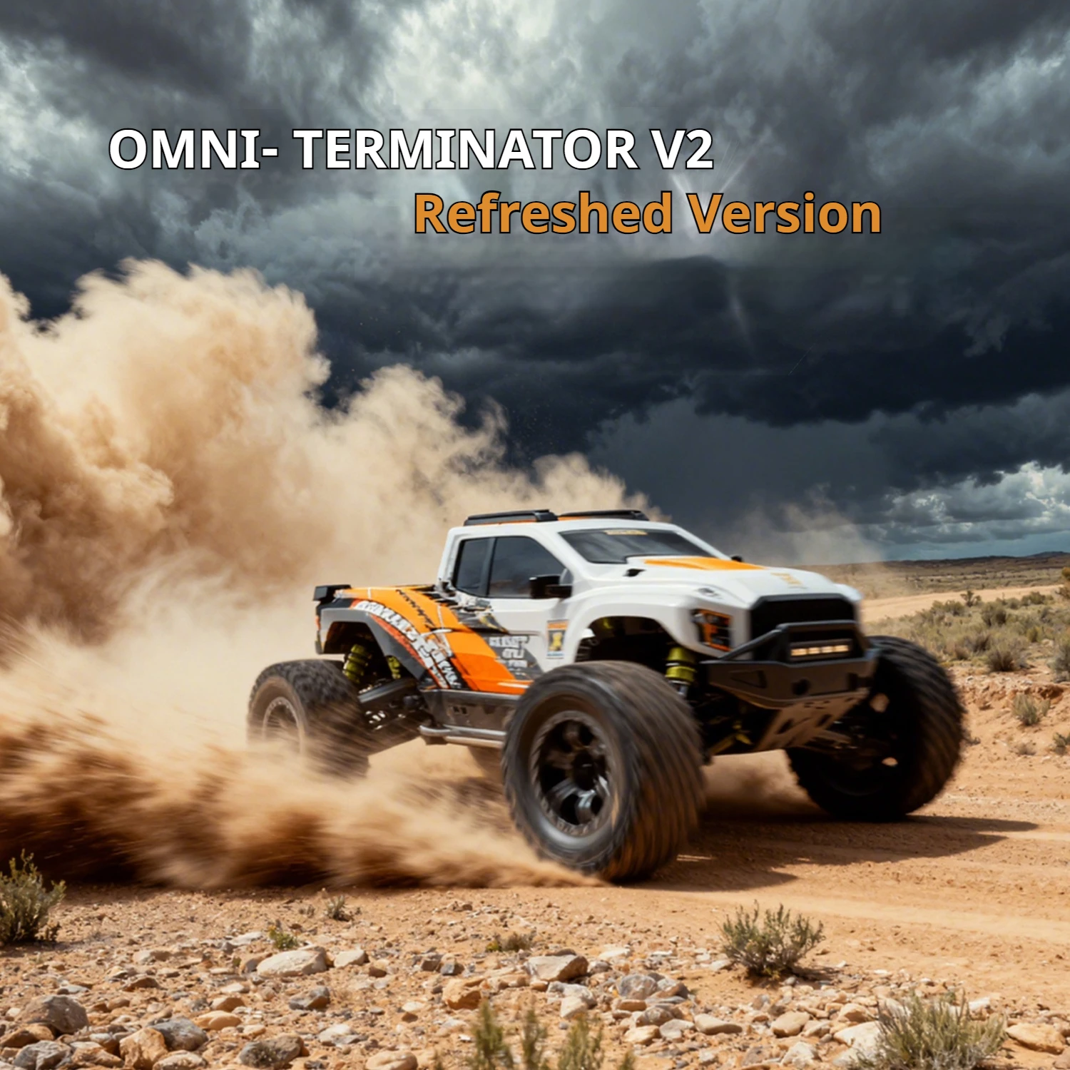 

Relalo Omnipotent Terminator V2 Carbon Brush Rc Remote Control Car Electric Four-Wheel Drive Off-Road Climbing Car Model Toy