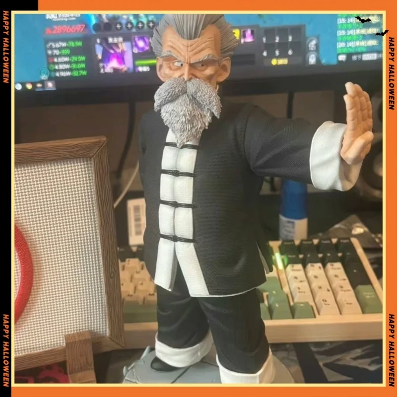 Dragon Ball Anime Figures Master Roshi Figure Kame Sennin Figurine The Pinnacle Of Martial Arts Statue Collect Dbz Decor Model