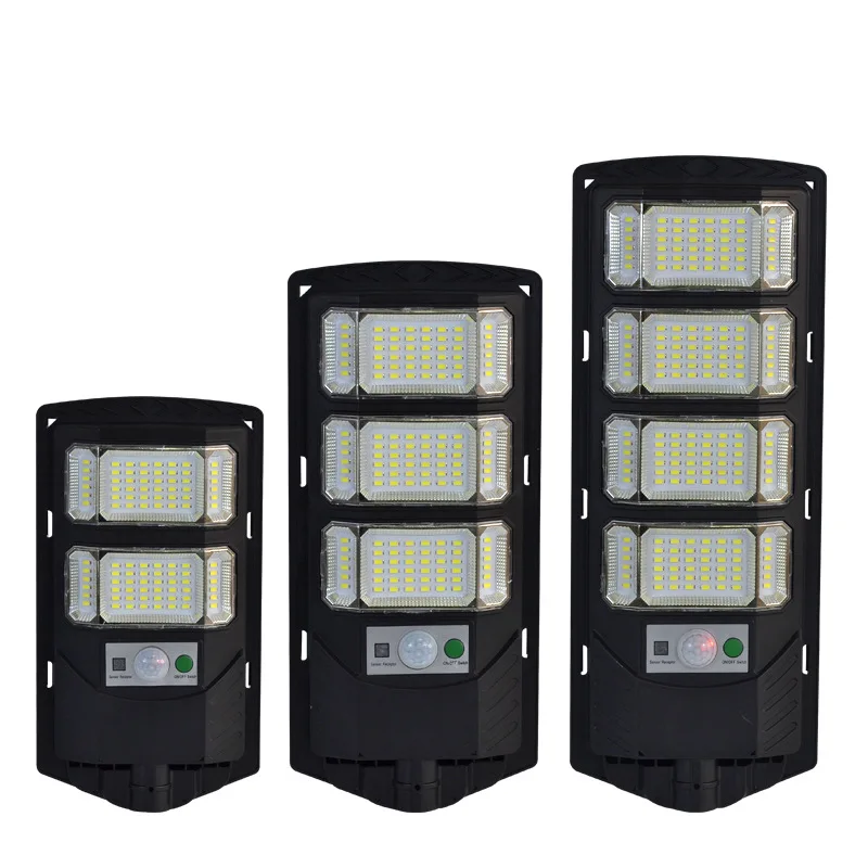 

Outdoor Solar Powered LED Street Lights Motion Sensor Waterproof Garden Lighting Lamp Solar Spotlighting for Security Landscape