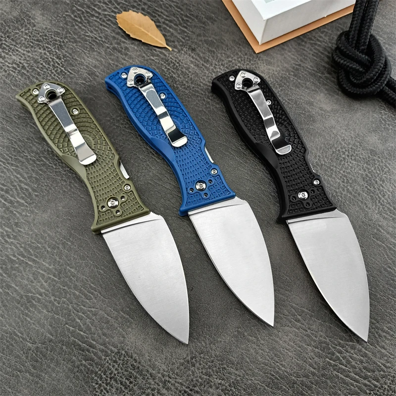 S.P C69 Nylon Fiber Handle Pocket Knife, Rescue Tool Knife, Hunting Cutting Self Defense Outdoor Folding Knife