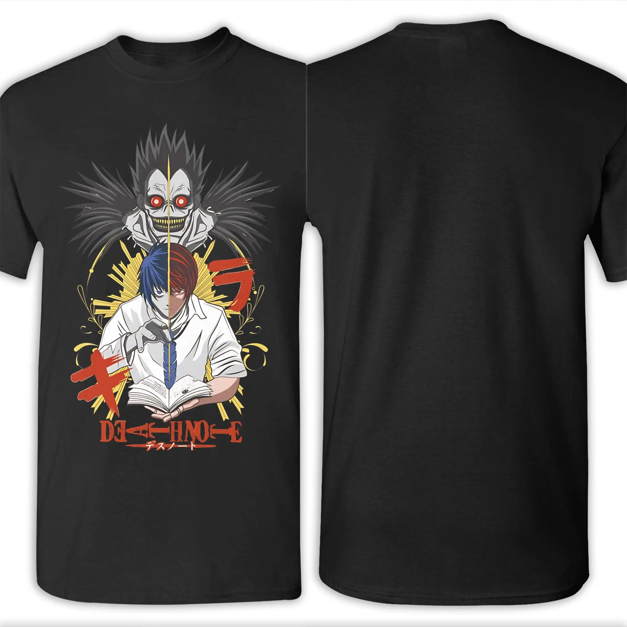 الشيطان نفسه الموت ملاحظات الملابس الرجال النساء تي شيرت 100٪ قطن تي شيرت مطبوع الملابس #6