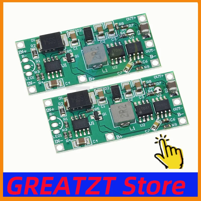5V 2A Uninterruptible Power Supply Module 12V 15w Lithium Battery Reverse Connection Protection Power Outage Automatic Transfer