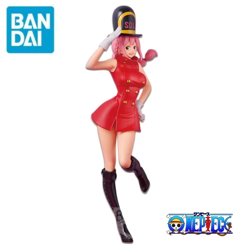 En stock: Figura de acción original Bandai One Piece Banpresto Rebecca 100% genuina, modelo de estatua, adornos, regalos navideños