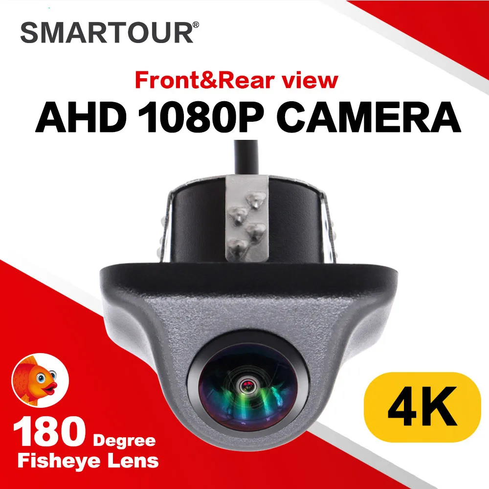 

AHD 1080P Vehicle Front Rear View Camera Car Reverse Fisheye Lens Night Vision Waterproof For Universal Android Radio