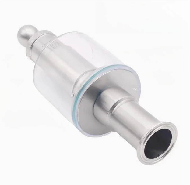 Sanitary 1.5'' Tri Clamp Pressure Relief Valve Spunding Valve Fermenter Air Release Bunging Pressure Device for Beer Homebrew