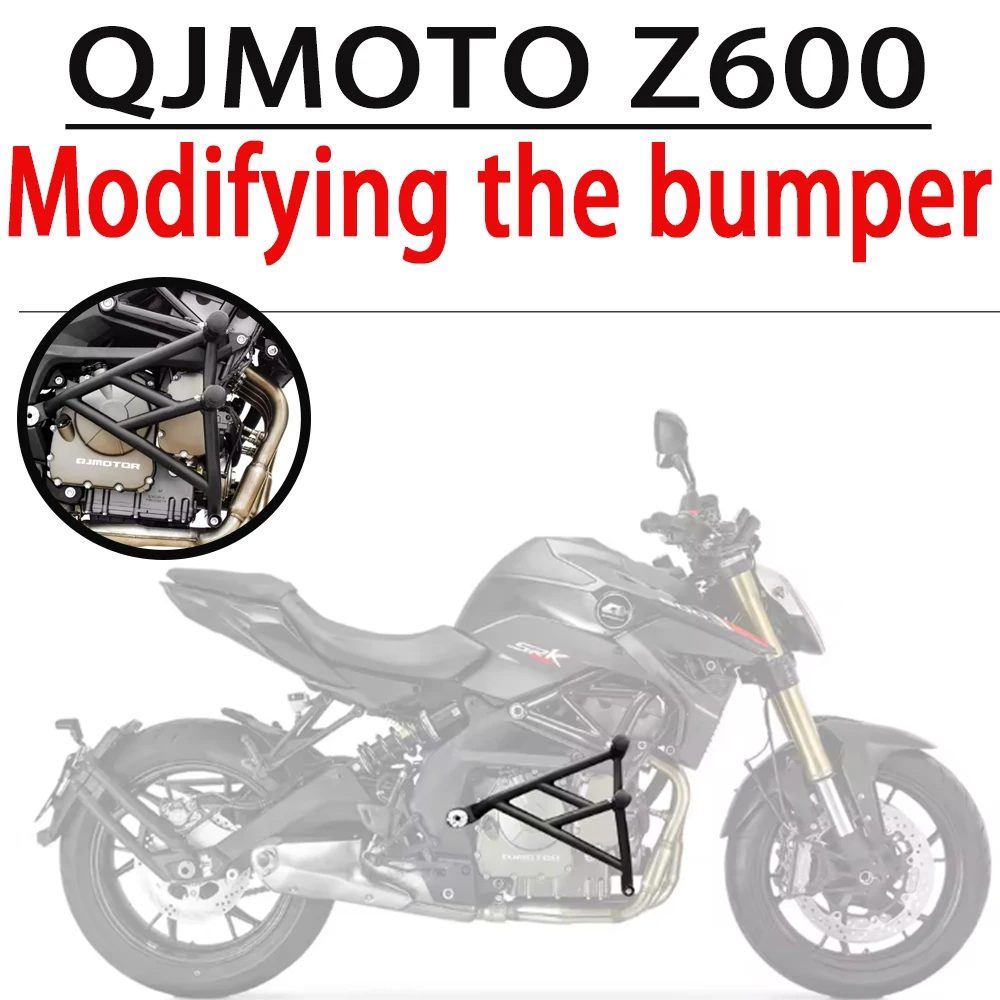 

for QJMOTO Z600 Motorcycle Engine Guard Highway Crash Bar Frame Protector Motocycle Bumper Modification Protection Fit for QJMOT