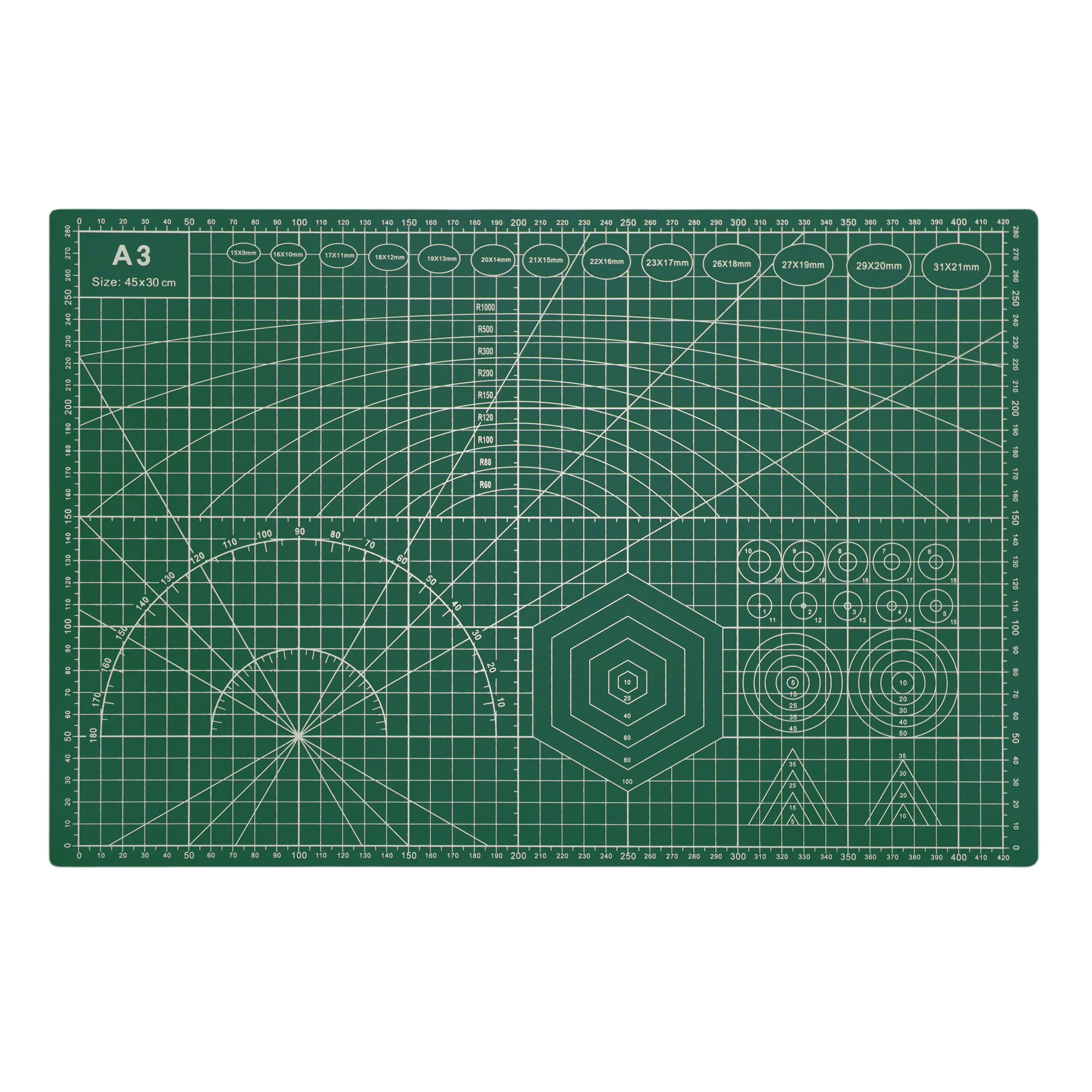 Tapete de costura autocurativo a3, tapete de corte de 9 polegadas x 6 polegadas, tábua de corte para artesanato de costura, tecido de hobby, projeto de scrapbooking de precisão