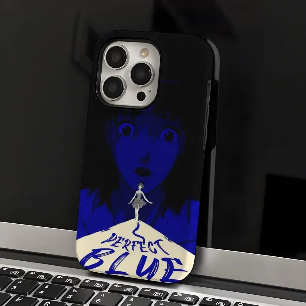 

perfect blue Phone Case Phone Case INS For IPhone 16 15 14 13 12 11 Pro Max X XR XSMax 7 8 Plus Glossy Film Hard PC Cover