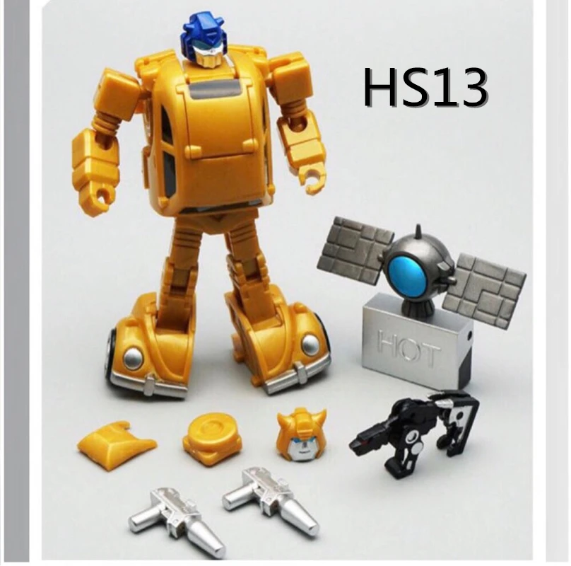 Planet Hot Soldiers HS13 Hg-13 Digibash Goldbug Mini Mp21 Mp-21 Robots Action Figure Toy IN STOCK