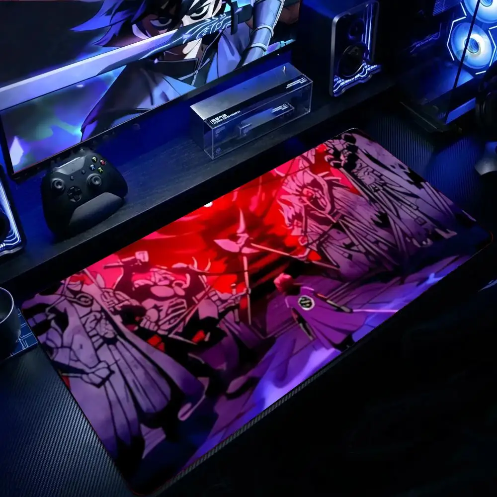 Scissor Seven Mauspad, großes Gaming-Mauspad, LockEdge, verdickte Tischunterlage für Computer-Tastatur, Schreibtischunterlage