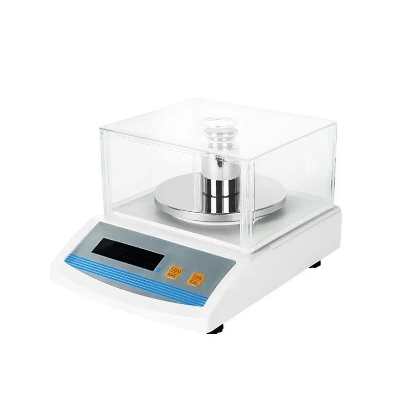 One percent electronic balance 0.01g one-tenth 0.1 gram analytical balance called laboratory accurate balance
