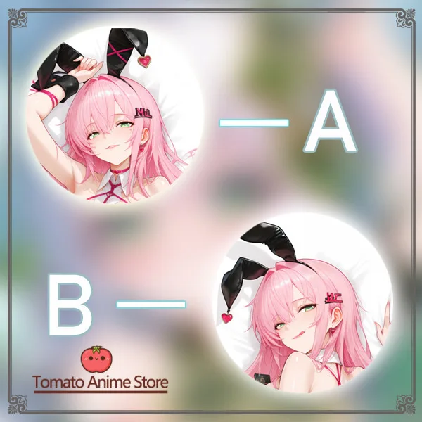 Diosa chica conejito Anime juego Dakimakura Hing cuerpo funda de almohada cojín Otaku ropa de cama Navidad