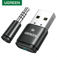 UGREEN-Adaptador de Audio para dispositivos electrónicos, transmisor con Bluetooth 5,3, USB, aptX, HD, AD, para PS5, PS4, Nintendo Switch, auriculares, altavoz, micrófono, receptor Bluetooth