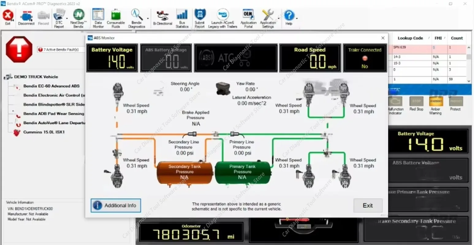 2026 hot sell FOR Bendix ACom PRO 2023 V2 Diagnostic Software – Bendix ECU Troubleshooting & Configuration Tool
