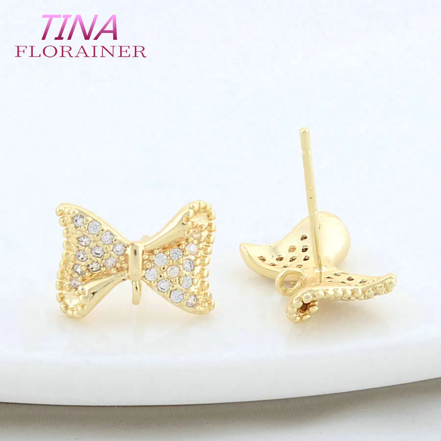 4PCS 12*8MM Bowknot… - image