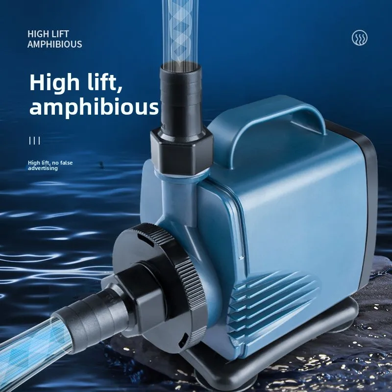 Submersible Pump Filtration Silent Amphibious High-power Pumping Pump Circulation and Water Change