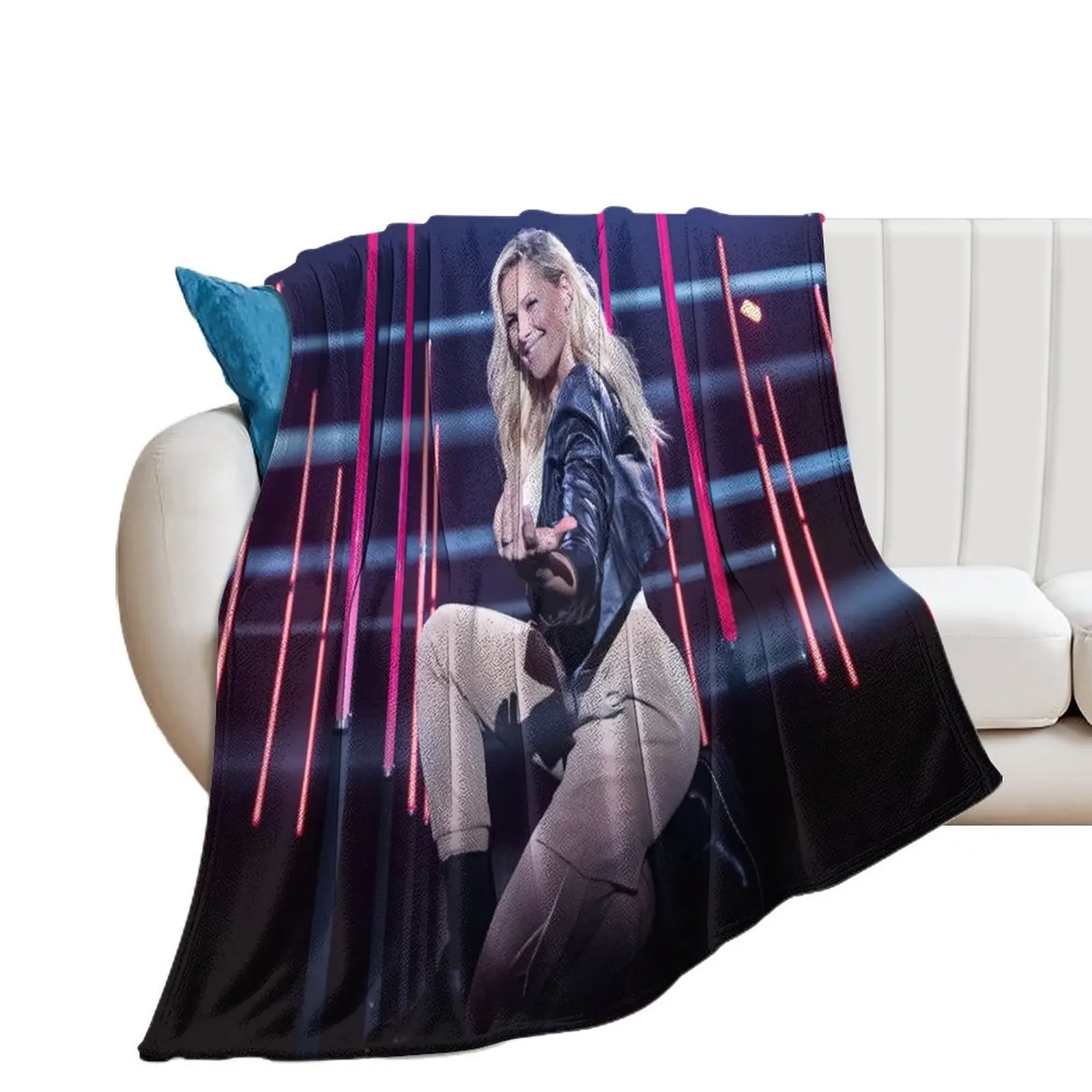 Helene Fischer Im Rausch Der Sinne Throw Blanket Soft Plaid For Decorative Sofa for sofa Blankets