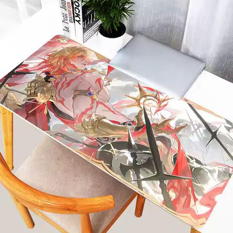 Mouse Pad Computer Honkai Star Rail Keyboard Pad PC Anime Cool Mydei Soft Mousepad Laptop Gaming Accessories Desk Mouse Mat Gift