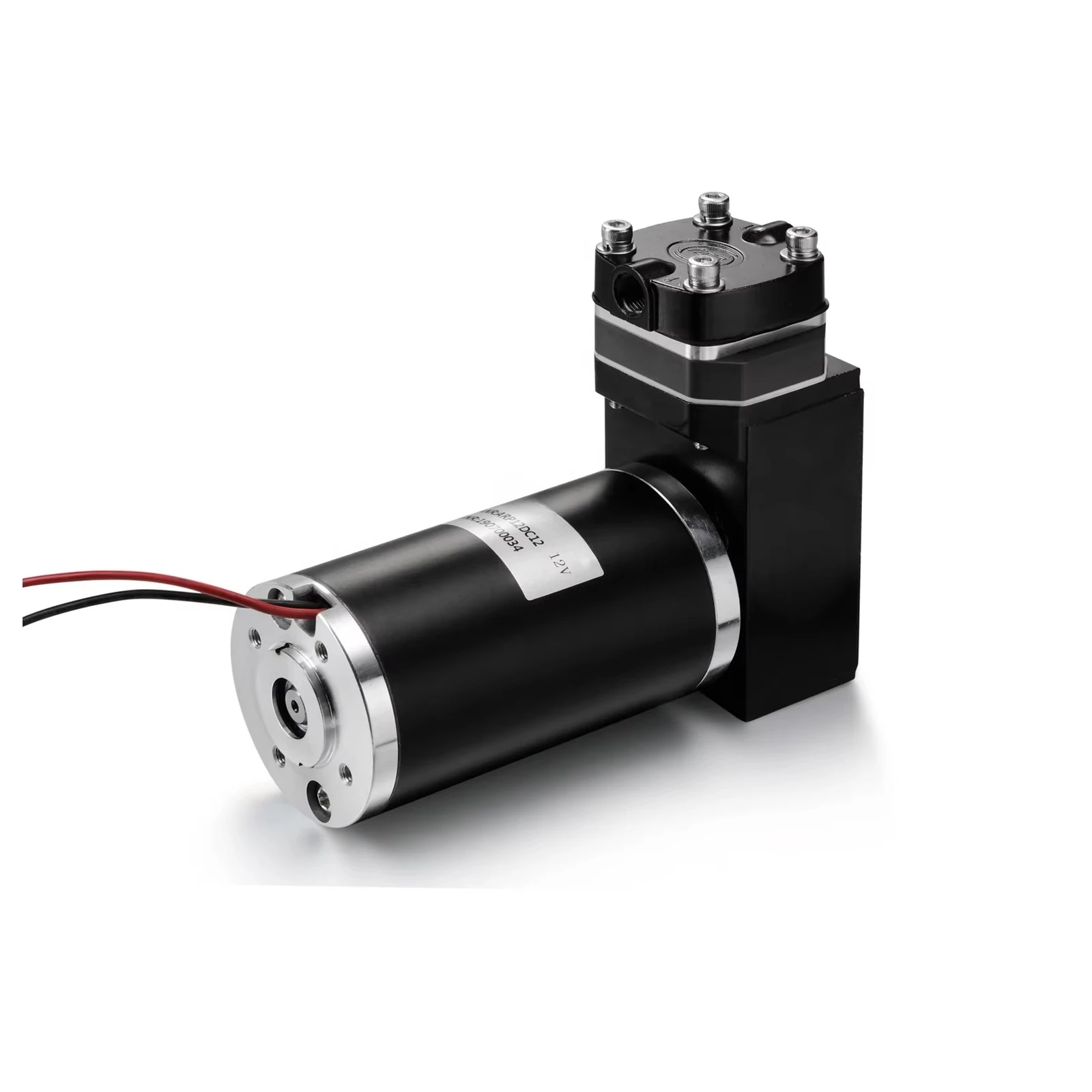 Pompe à air électrique à haute pression personnalisée 10 bars, petite pompe à vide DC 12V, micro-pompe à piston oscillant