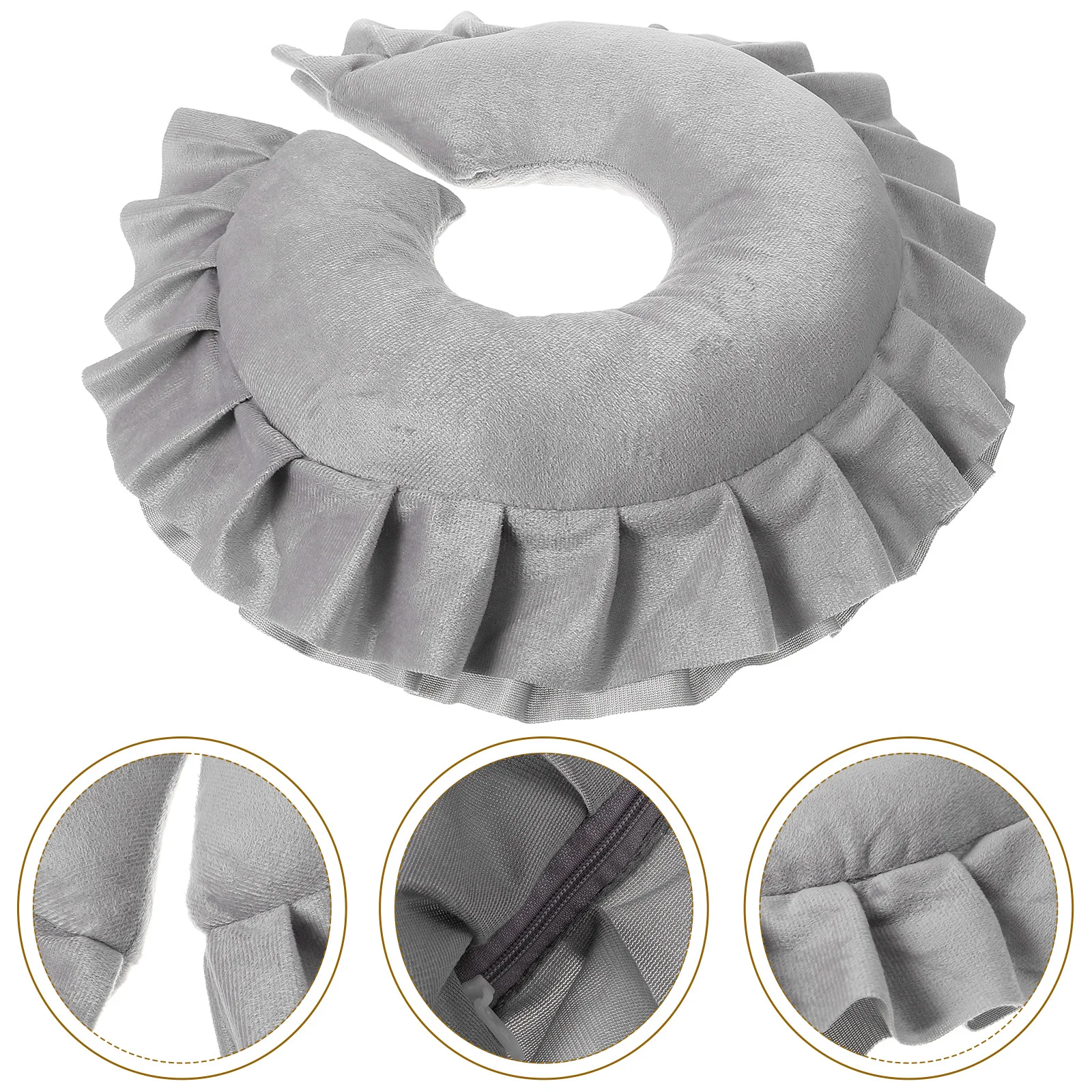 

Face Massage Pillow Stable Cradle Cushion for Spa Salon Massage Table Relaxing Face Down Pillow Beauty Salon Headrest