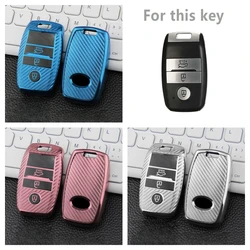 For Kia Rio Sorento Cerato Forte K2 K4 Stonic Carnival Niro Picanto Elantra Verna Sportage Car Key Case Cover TPU Accessories