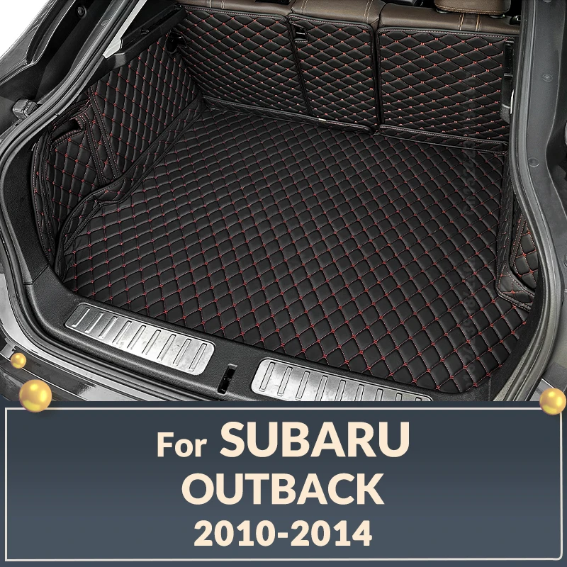 Car Trunk Mat For SUBARU OUTBACK 2010 2011 2012 2013 2014 Custom Car Accessories Auto Interior Decoration