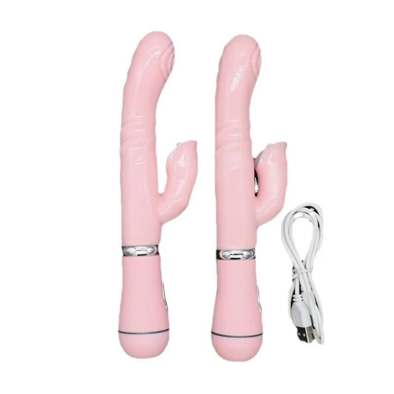 12 Speed Mode Dildo Rabbit Vibrator Dual Vibration G Spot Vagina Massager AV Stick Clitoris Sex Toy For Women Female Masturbator_voghion.com