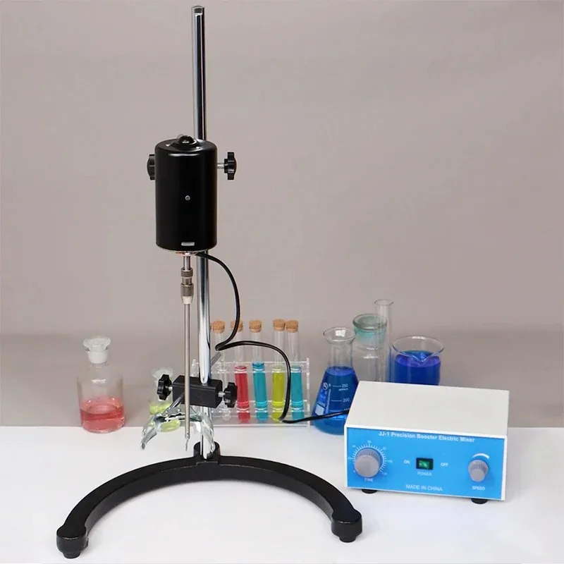 

【Best-selling】Liquid Powerful Electric Mixer Loratory Small Digital Display Constant Speed Timing Industrial Mechanical Stirrer