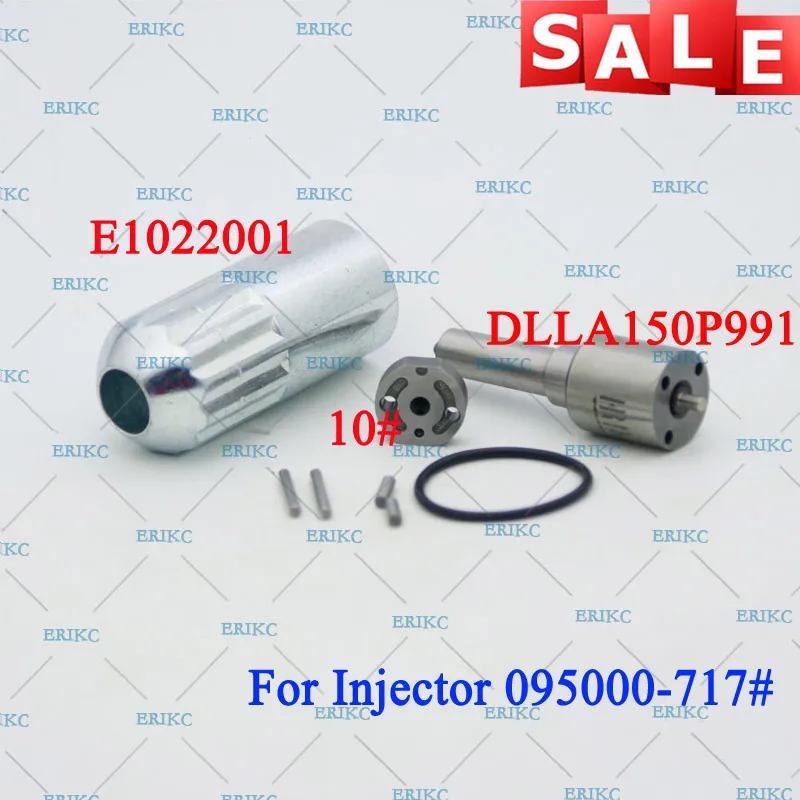 095000-7170 095000-7171 Diesel Fuel Injector Overhaul Repair Kits Nozzle Dlla150p991 Valve Plate 10# For Sprayer 095000-7172