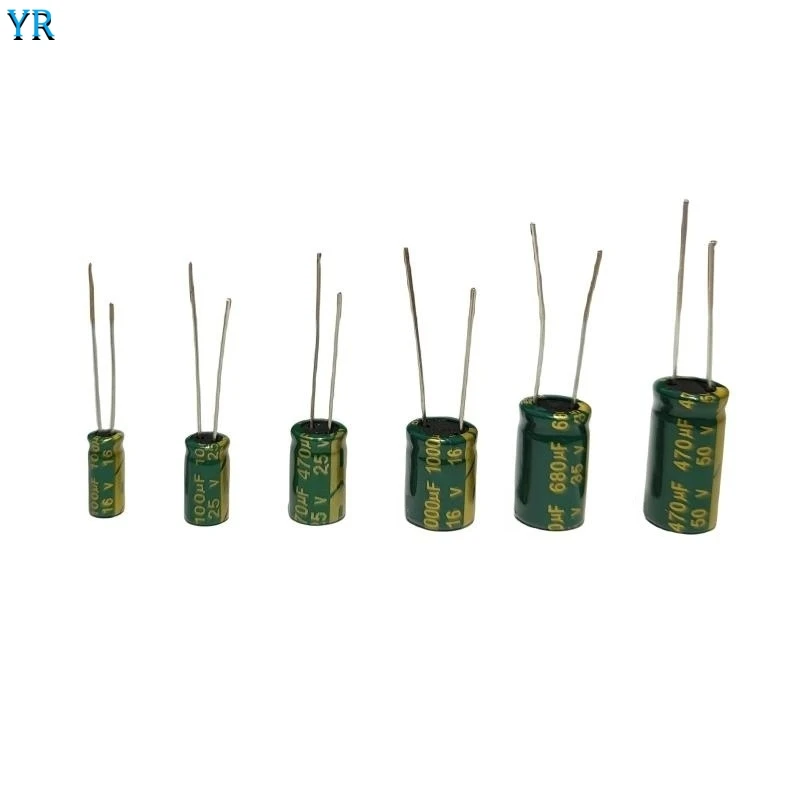 420Pcs 24Values Aluminum Electrolytic Capacitor Kit 10V~400V 1uF~1000uF Capacitors Box Assortment Kit