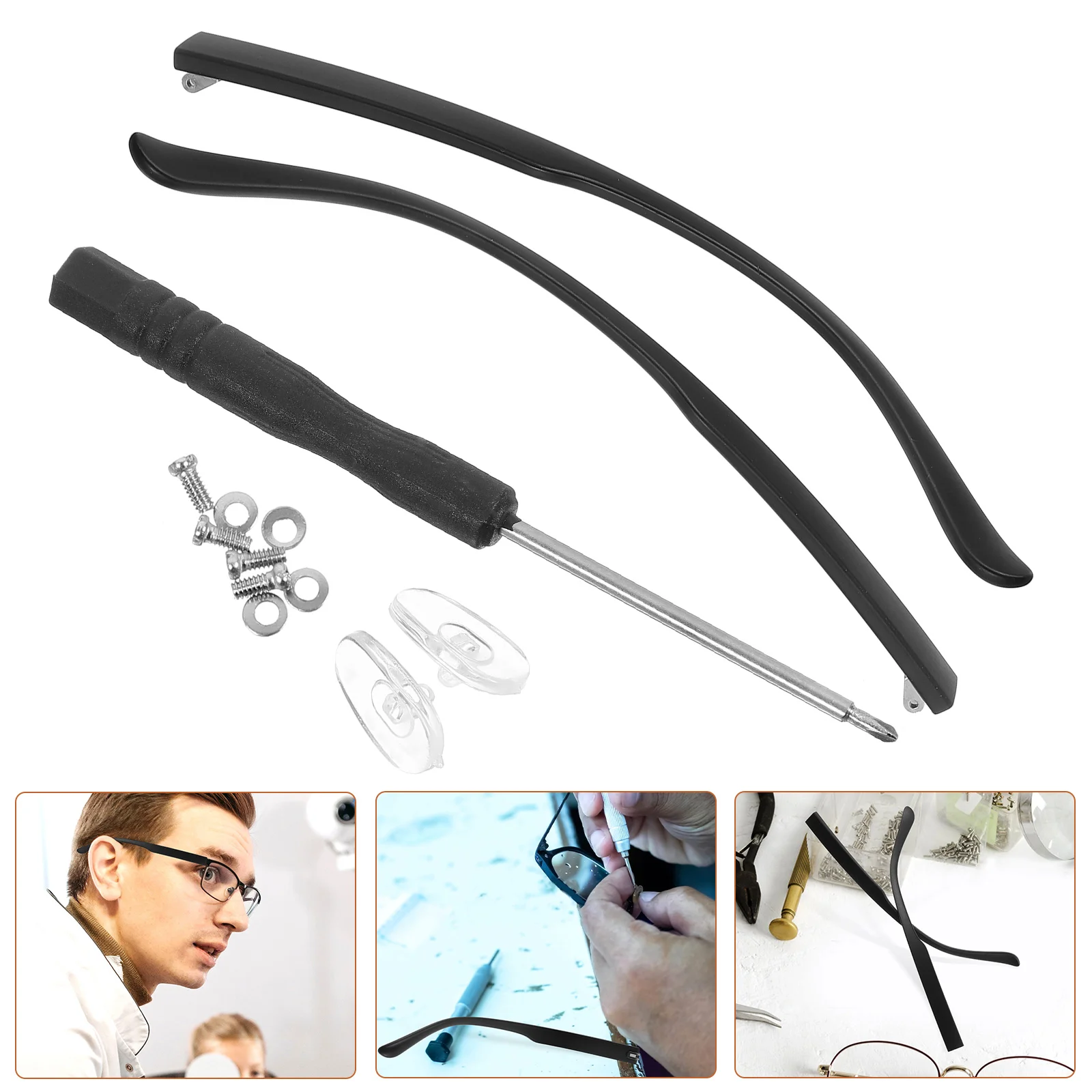 

Glasses Accessories Screws Stand Replacement Screwdriver Eyeglasses Parts Arms Legs Temple Spectacle
