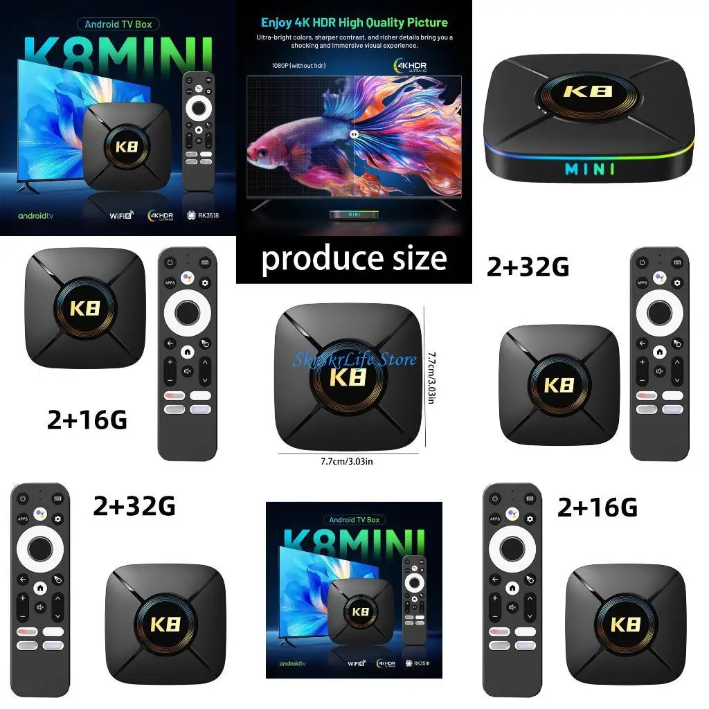 E65E لاسلكي بلوتوث متوافق مع 5.0 Top Box Streaming Decoding للمسرح المنزلي #1