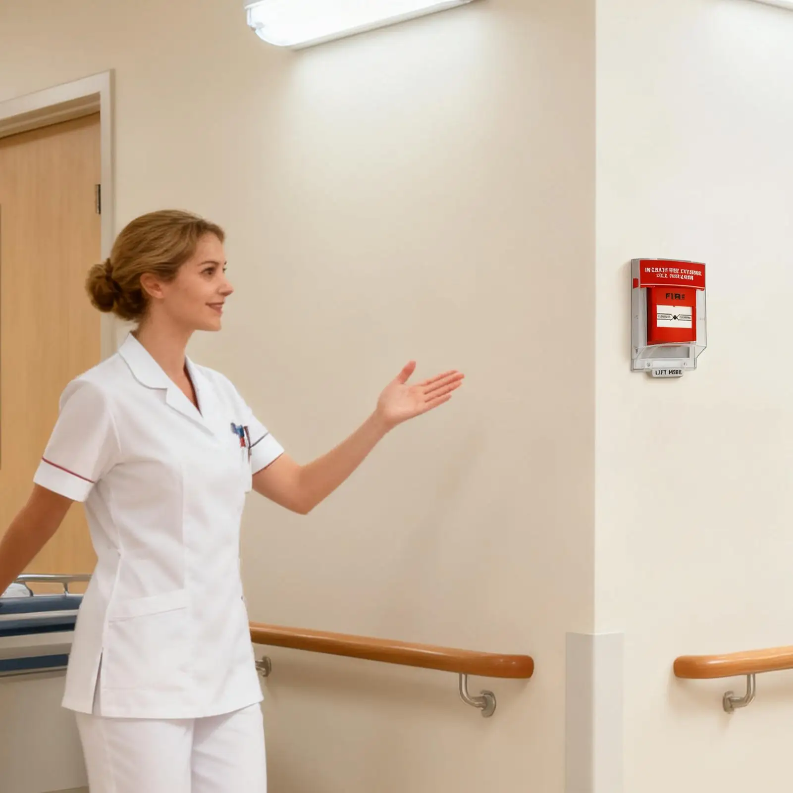 غطاء إنذار شفاف للأمن وجهاز أمان كاشف لمدخل المالك المنزلي والمكتب التجاري