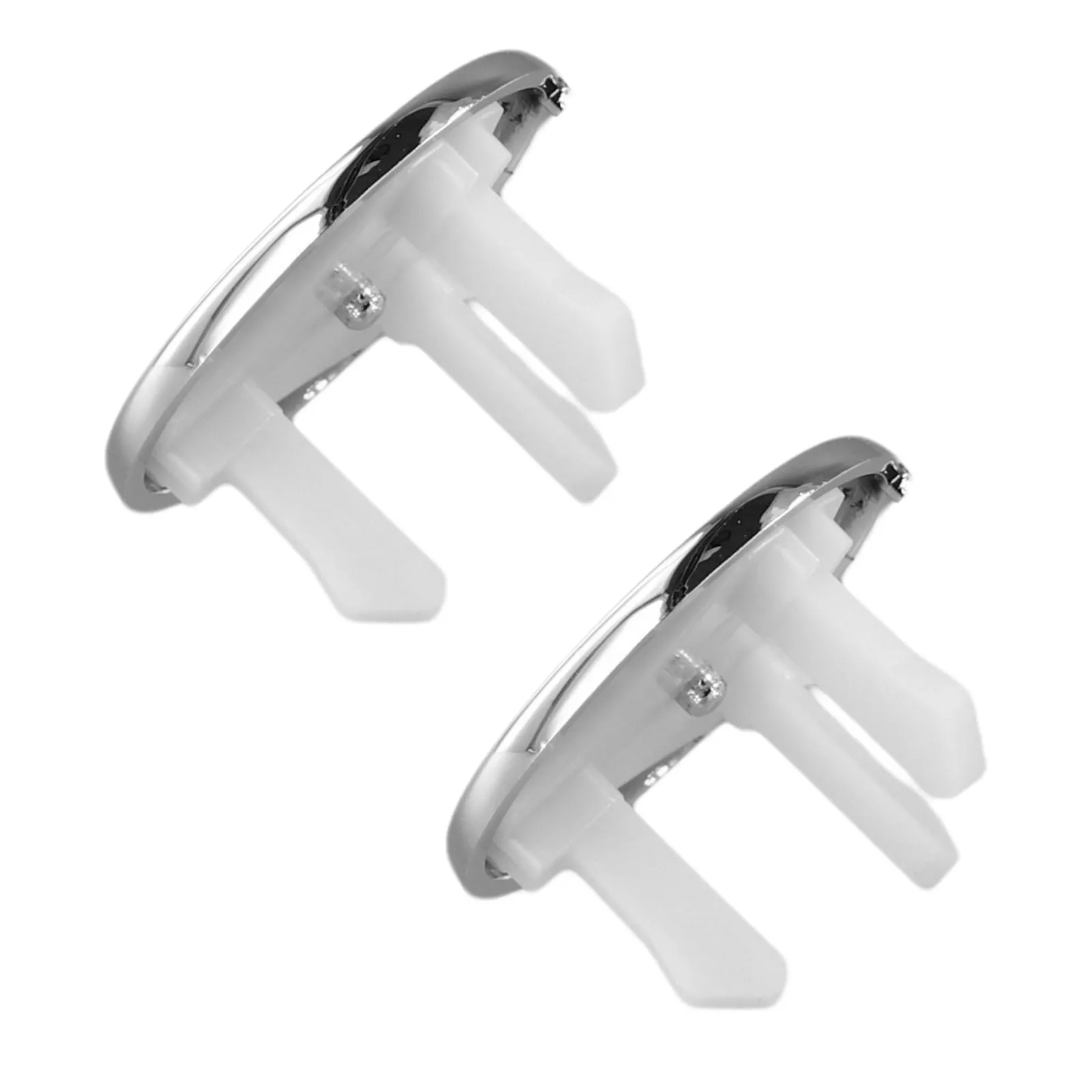 

Overflow Replacement Cover Sink Hole Cover Overflow Cover Round Trim Ring 2pcs Basin Accessories Drain Hole Decor