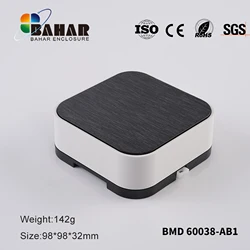 Bahar Enclosure ABS Plastic Housing Desk-top shell Wire Junction Box Instrument Case MODEL BMD 60038-AB