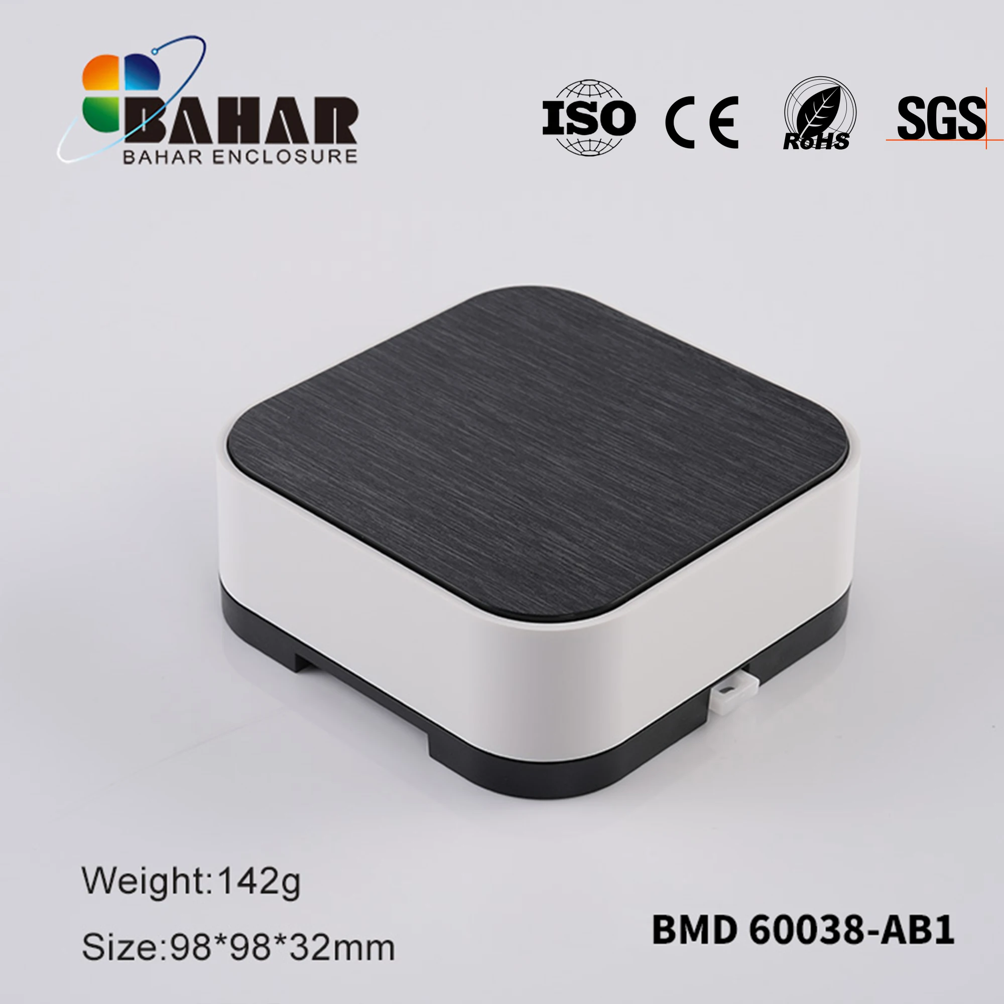 Bahar Enclosure ABS Plastic Housing Desk-top Shell Wire Junction Box Instrument Case MODEL BMD 60038-AB