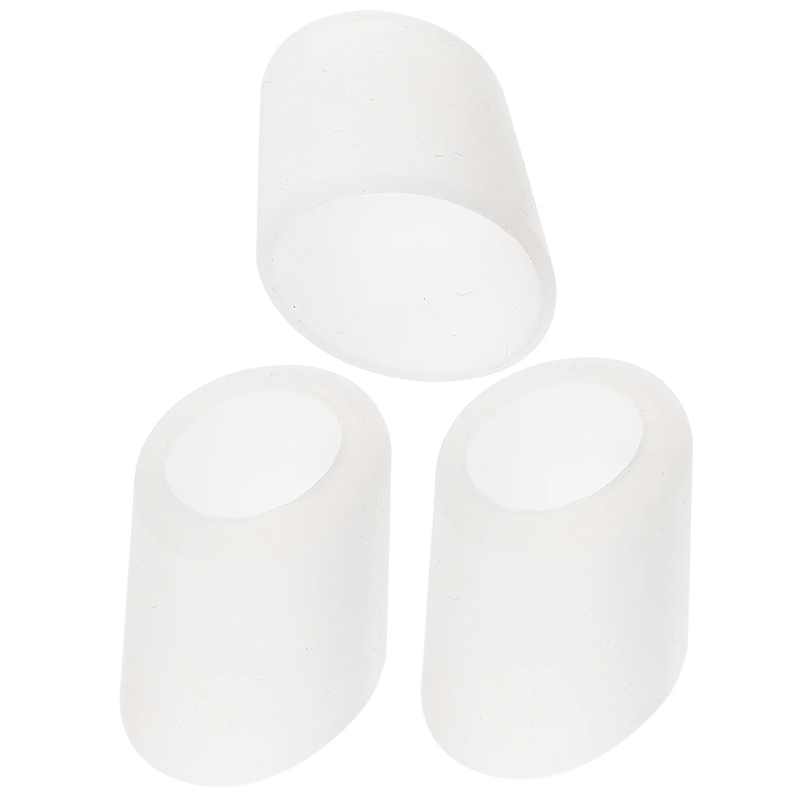 3 Pcs White Silicone Teapot Covers Anti Leak Drop Proof Heat Insulation Protective Kettle Accessories Drip for Teapot