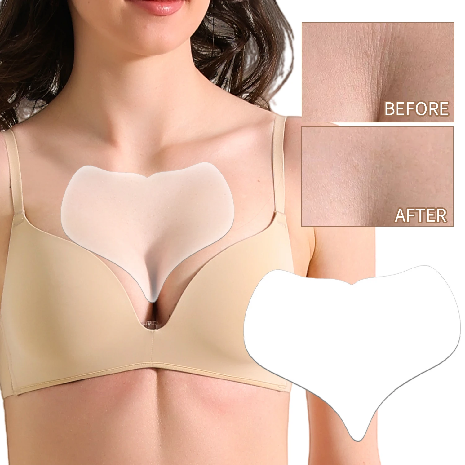 Reusable Silicone Anti-wrinkle Chest Pads Transparent Lifting Anti-Wrinkle Self-adhesive Chest Patch Care Skin Care Tools Patchs