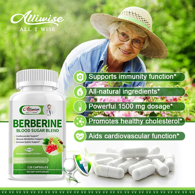 Capsules de berbérine Alliwise - Berberine Hcl Capsule avis et prix