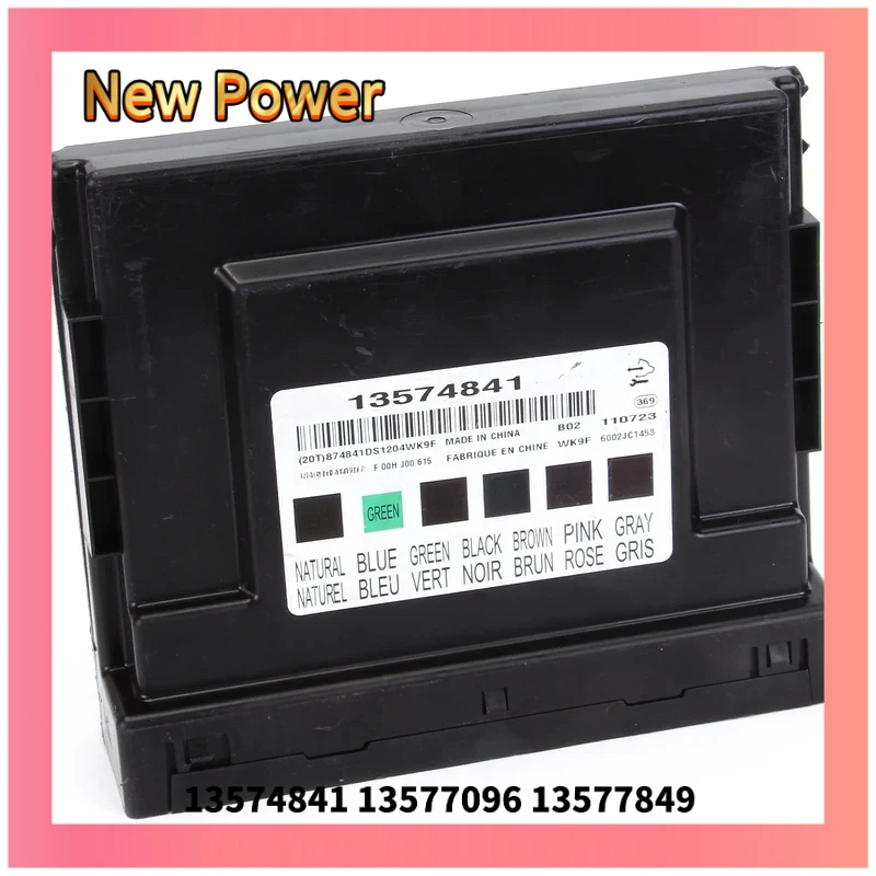 13574841 13577096 13577849 BCM Body Control Module Auto Electronic System Replacement Parts Car Repair Accessories