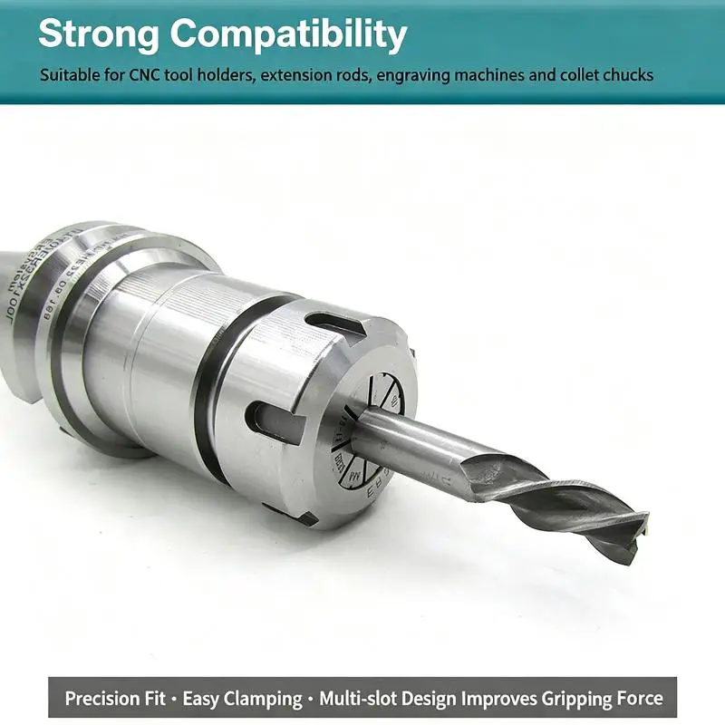 ER20 ER Spring Collet Chuck 0.005mm Accuracy 0.008mm For CNC Milling Tool Holder Engraving Machine Spindle